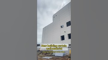 New building curtain wall material, easy to install and saves labor.