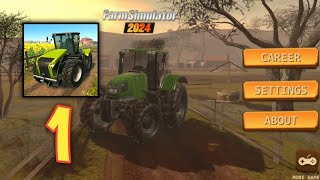 Farm Sim 2024 | Career | Just Gameplay Part 1 [Android] screenshot 2