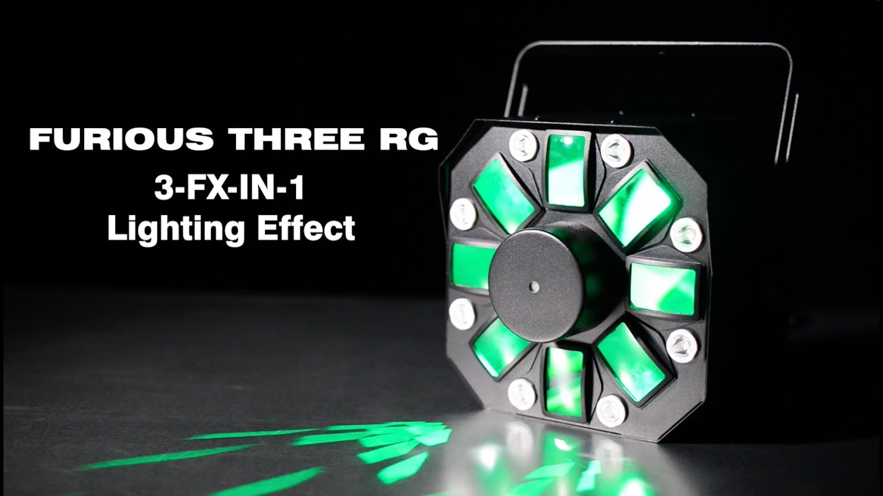 Eliminator Lighting Furious Three RG