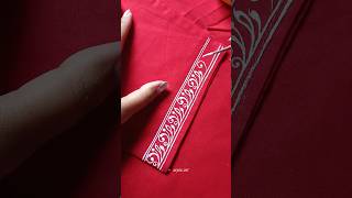 Punjabi sleevles design..🖌️ #shorts #art #fashion #painting #youtube #trending #arpisart