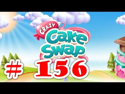 Crazy Cake Swap Level 156 - Walkthrough ( No Booster )