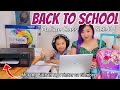 BACK TO SCHOOL (School Supplies Haul) Online Class Set-Up | Murang 3in1 Printer Sa Gilmore