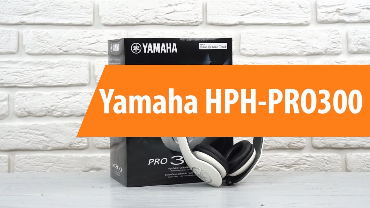 распаковка Yamaha Hph Pro300 Unboxing Yamaha Hph Pro300 Youtube