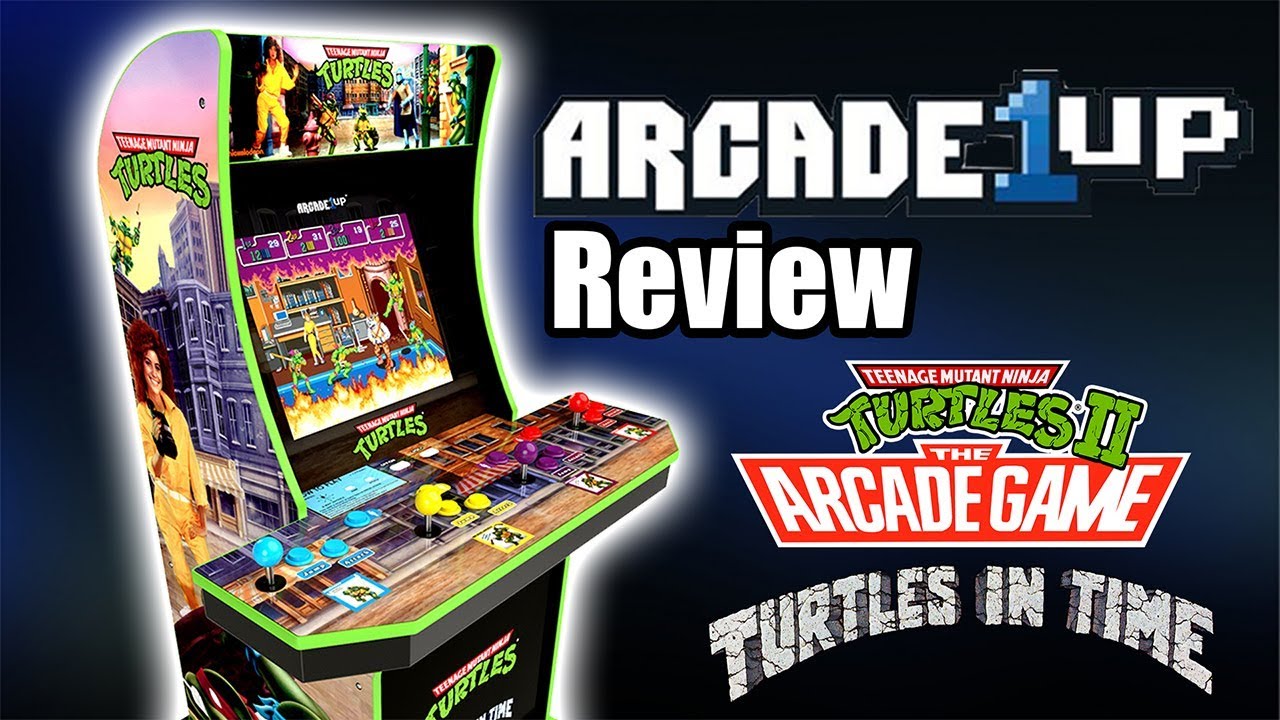 Arcade1up Teenage Mutant Ninja Turtles Arcade Machine Review Is