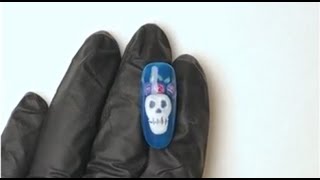 Day of the Dead Nail Art Tutorial