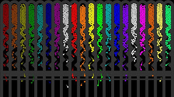 Mix and Separate - The Team Marble Race ASRM 59 in Algodoo