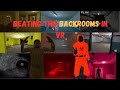 Beating every level in noclip vr