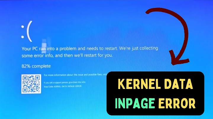How to Fix Kernel Data Inpage Error on Windows 11