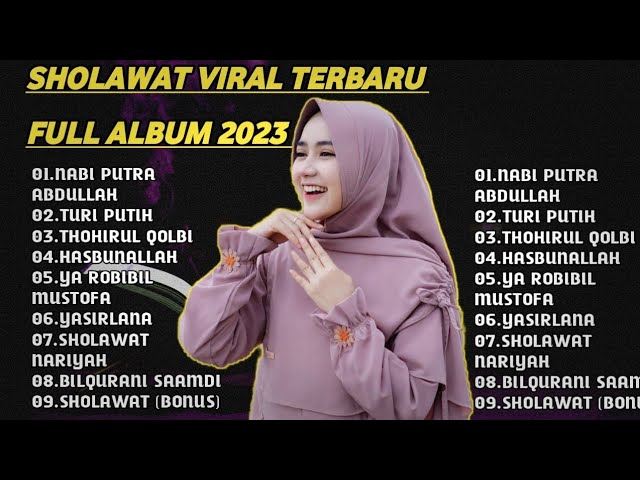 SHOLAWAT VIRAL BEST ALBUM 2023 ,MANUSIA IDOLAKU X THOHIRUL QOLBI,(TANPA IKLAN). class=