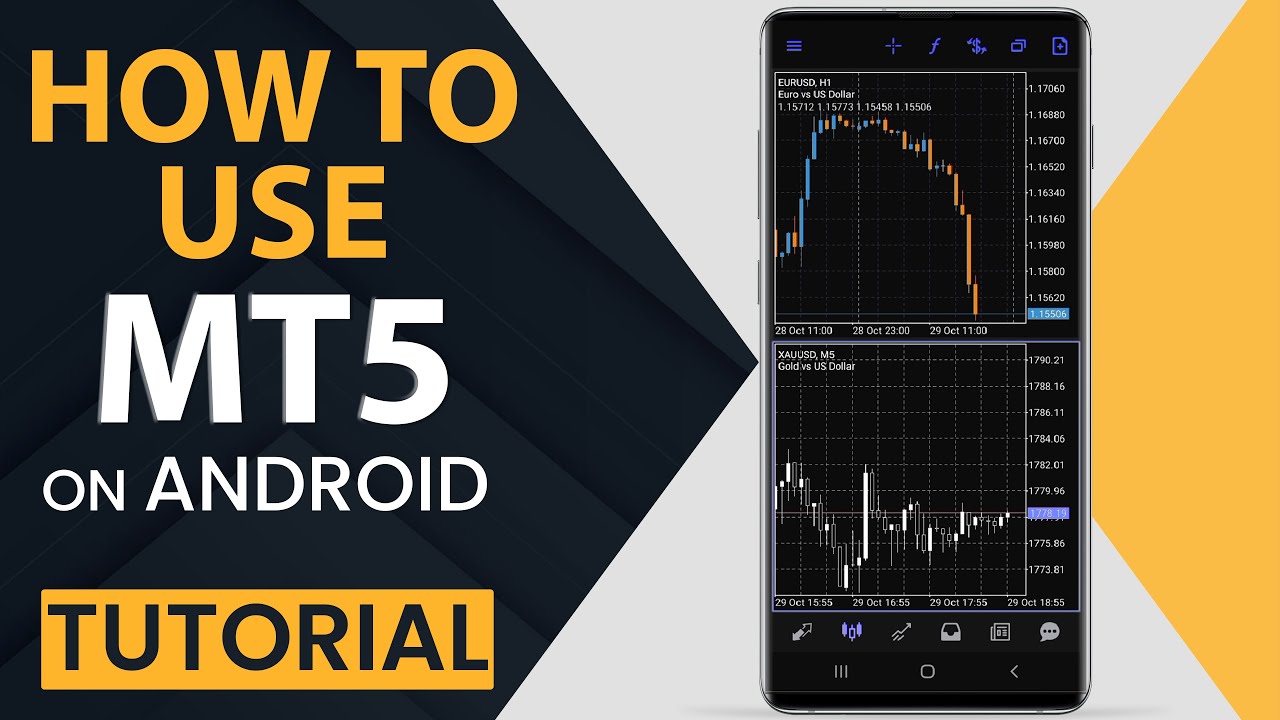 How to Use Metatrader 5 (MT5) on Mobile / Android (Tutorial) for