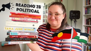 The world is fvcked so heres what Im reading 📚 Aboriginal & Palestine Book Recommendations
