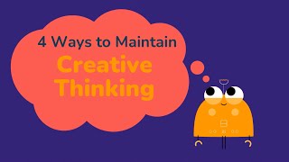 Productivity Points: 4 Ways to Maintain Creative Thinking