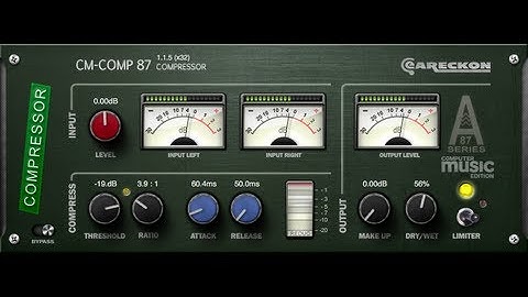 eaReckon CM COMP 87 - FREE VST/AU compressor plugin