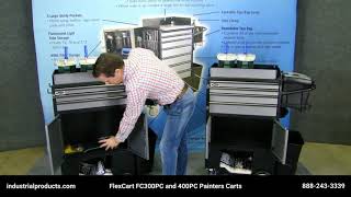 FlexCart FC300PC and 400PC Painters Carts | Hands-on demonstration
