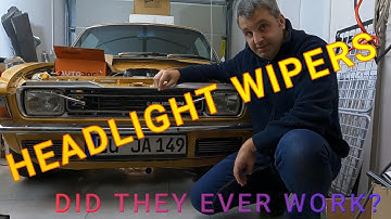 Projekt Agnetha - Austin Allegro Restoration - All About Headlight Wipers!