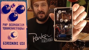 Killer FUZZ! Russian PNP Germanium Transistor Fuzz Face Demo!