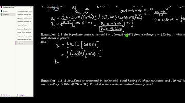 EE124 - Unit 2: Examples (Maximum Instantaneous Power)