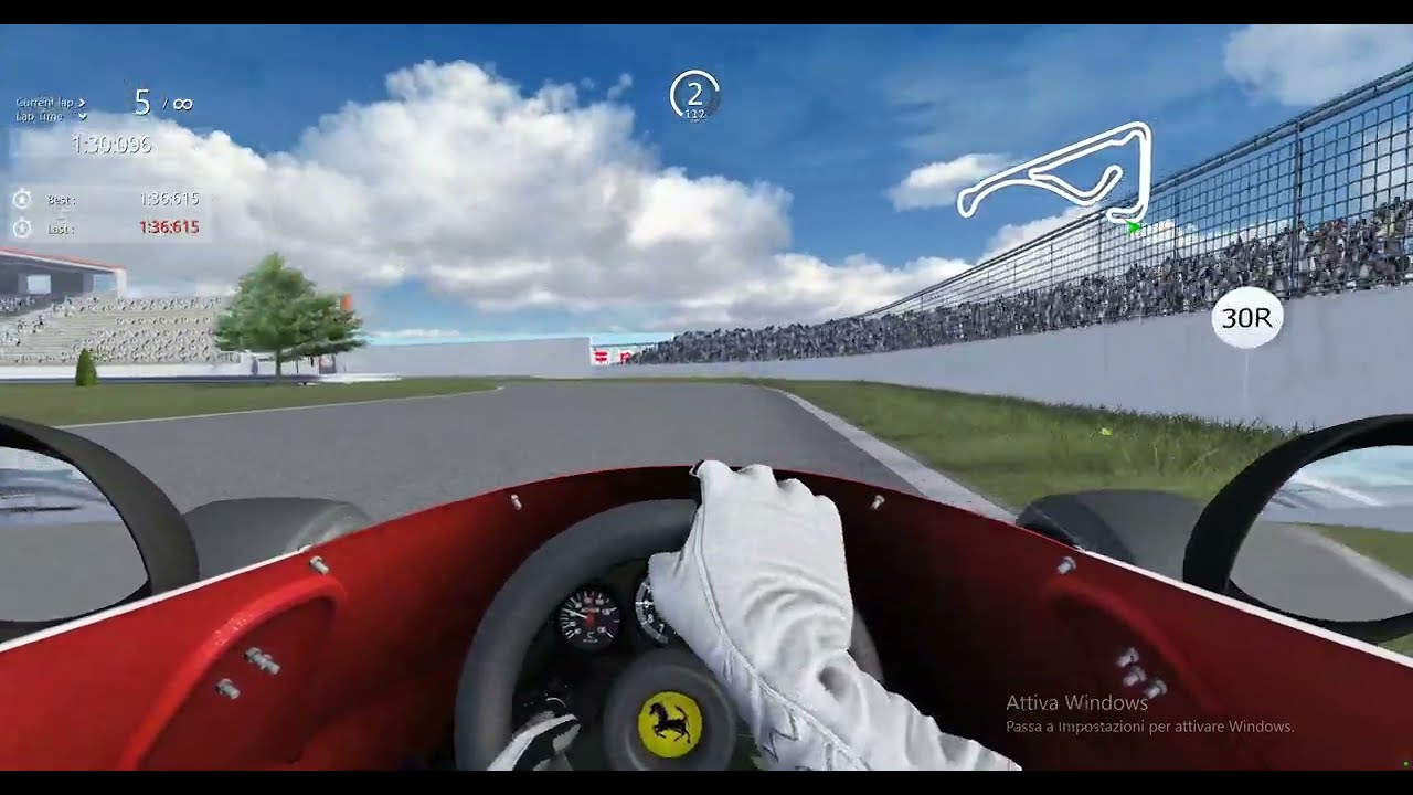 FUNABASHI - Long | 1965 (JAP) Circuit 3.1Km - 1.34.679 - F1 Ferrari - Assetto Corsa (*) Hotlap Japan