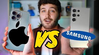 SAMSUNG S24 ULTRA vs IPHONE 15 PRO MAX: ¿cuál comprar?