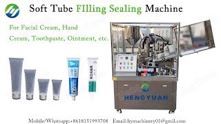Soft Tube FIlling Sealing Machine for Ointment/Salve/Unguent Packing Equipment screenshot 3