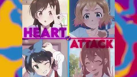 MEP - Heart Attack / kanojo, okarishimasu waifus edit/AMV