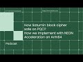 Let’s Talk Modern Cryptography: Saturnin Block Cipher를 Arm64 에서 NEON 명령어로 어떻게 구현하면 좋을까?