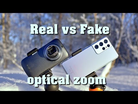 Samsung Galaxy S21 Ultra vs. Samsung K Zoom - Fake vs Real