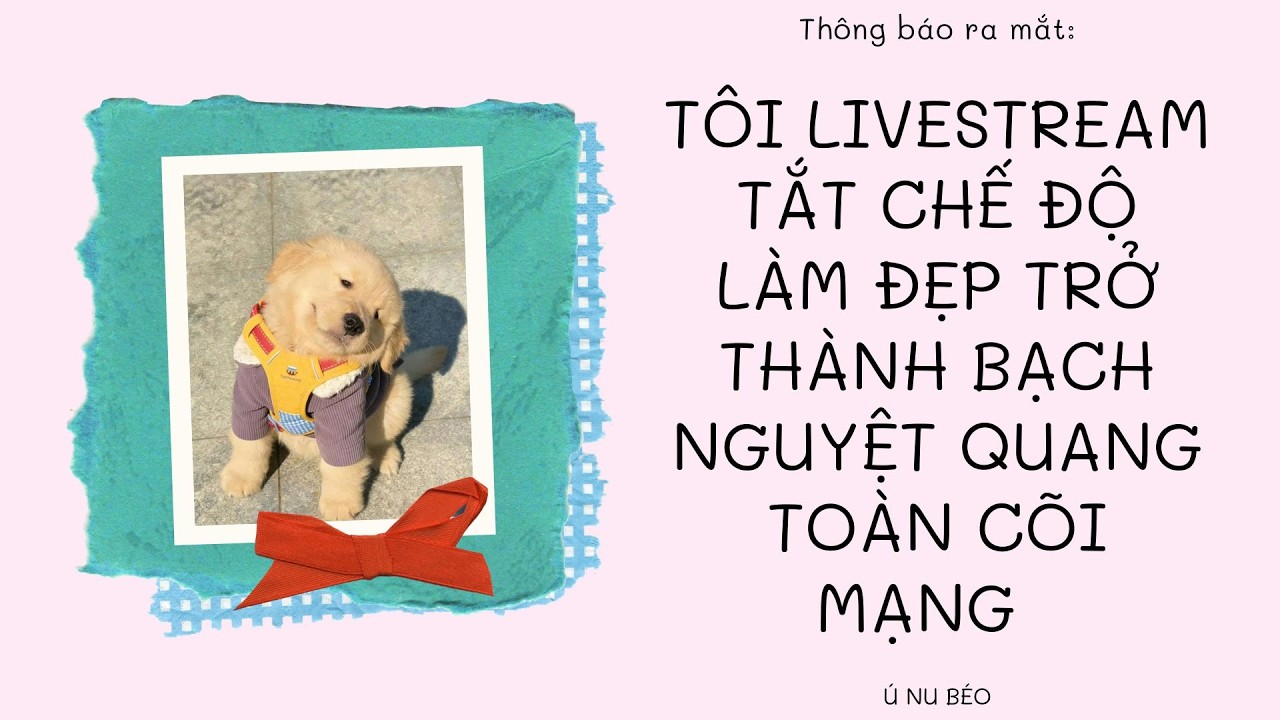 FULL/ TÔI LIVESTREAM TẮT CHẾ ĐỘ LÀM ĐẸP TRỞ THÀNH BẠCH NGUYỆT QUANG TOÀN CÕI MẠNG