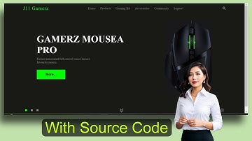 Responsive Landing Page Html Css Javascript || Landing Page Html Css With Source Code || Jeet Code