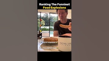Ranking The Funniest Food Explosions 🍝😂 #funny