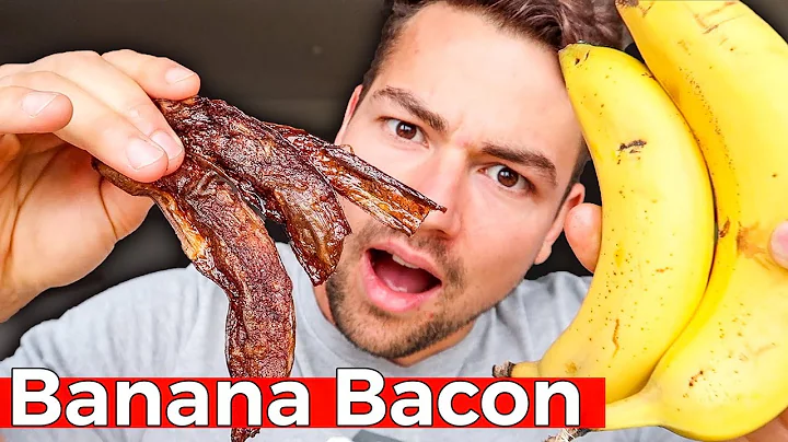 Making Bacon from Banana Peels