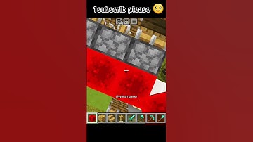 Minecraft Tool Rack Tutorial 1.20 #Shorts