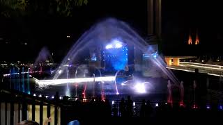Pertunjukan Air Mancur Menari, Wajah Baru Taman Lapangan Banteng Jakarta Pusat , #BG421M
