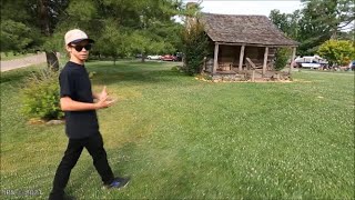 James New Americas Backroads Channel visits Davey Crocketts Birthplace, Andrew Johnsons home.
