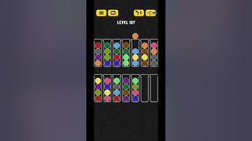Ball sort puzzle level 197