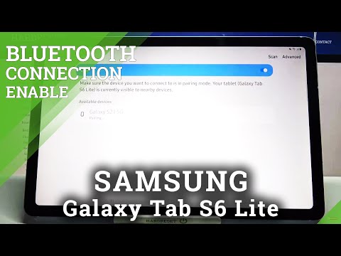 How to Connect Bluetooth Device With SAMSUNG Galaxy Tab S6 Lite – Bluetooth Connection
