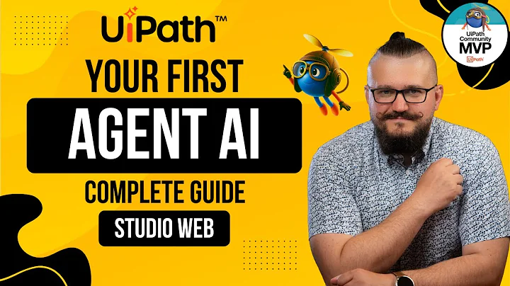 Build Your First AI Agent in UiPath Studio Web - Full Beginner Tutorial