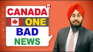 CANADA 🇨🇦 ONE BAD NEWS | STUDY VISA UPDATES 2024 | USA CANADA UK