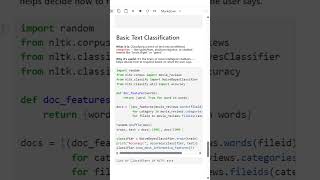 NLTK Text Classification in Python | Basic Classifier Example | Captain Codeplay