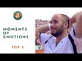 Top 5 Moments of Emotions - Roland-Garros