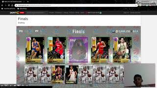 NBA 2K19 Finals Draft
