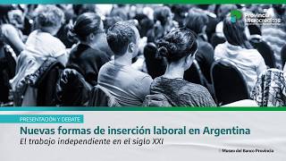 Nuevas formas de inserción laboral en Argentina - Charla y debate