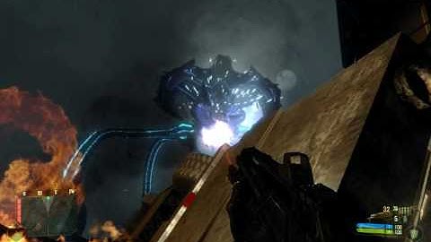 Crysis Gameplay Huge Alien Ship Part 1