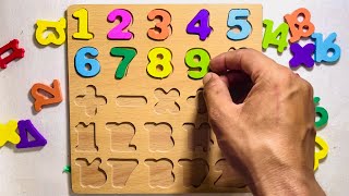 Learning numbers, one two three four, 123 counting, counting numbers for kids1 to 10, 1 to 20 - v30