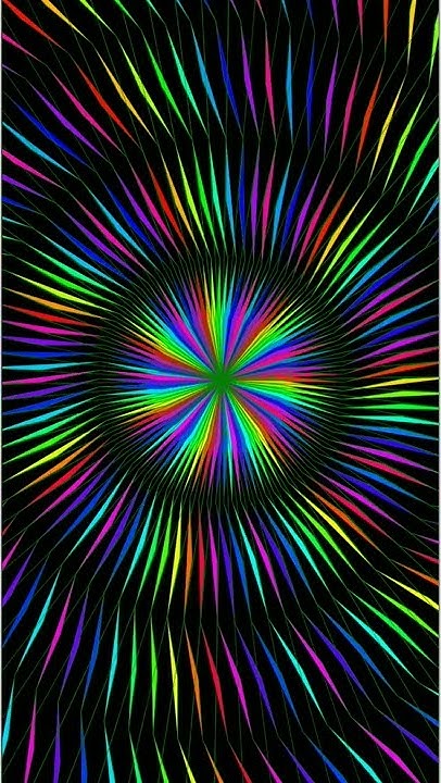Fullscreen Cool animation using Python Turtle Graphics RGB 🔥#shorts ...
