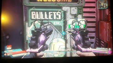 Borderlands the pre sequel turning normal guns into glitch guns.  instructions in the description👇