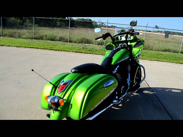 Vulcan 1700 Vaquero Bagger with 21 inch Front Wheel More! - YouTube