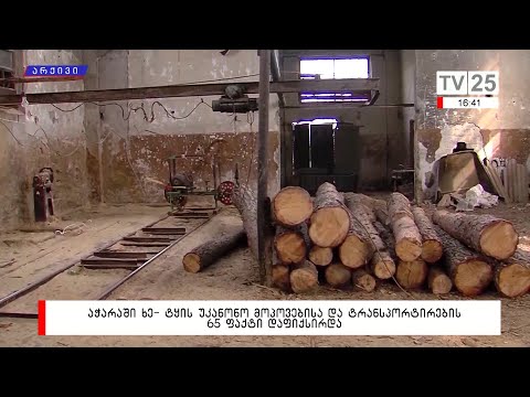 აჭარაში ხე-ტყის უკანონო მოპოვებისა და ტრანსპორტირების 65 ფაქტი დაფიქსირდა