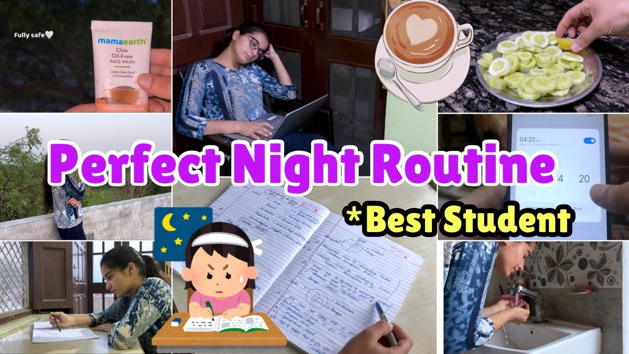 Student Night Routine Best Student Night Routine #student #night #studyvlog - YouTube