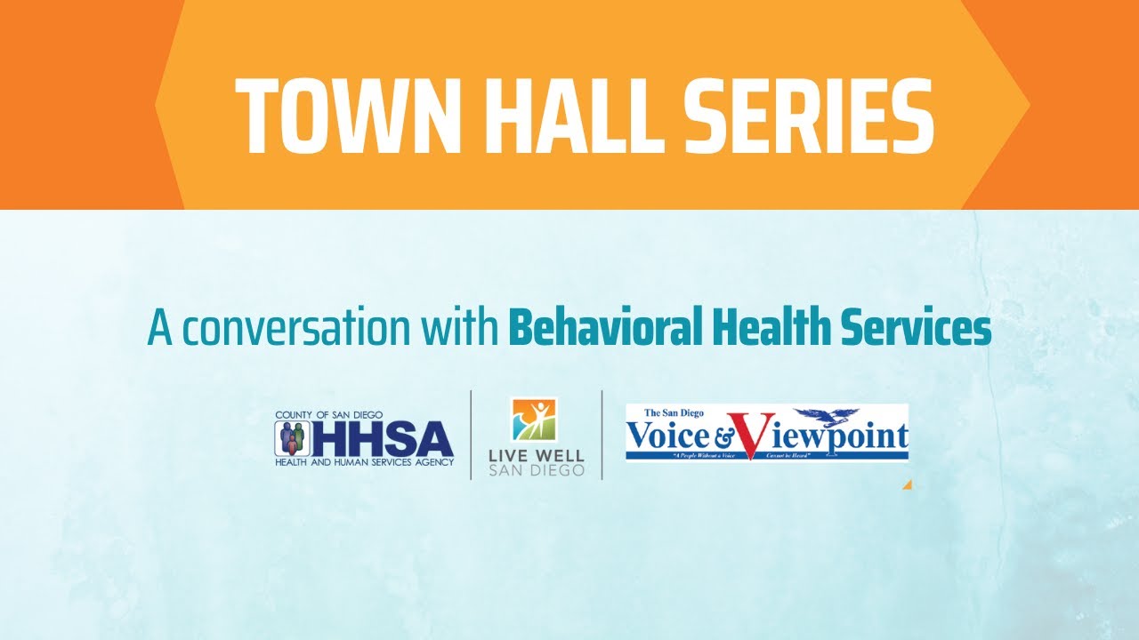 HHSA and Voice & Viewpoint Town Hall Series A Conversation with